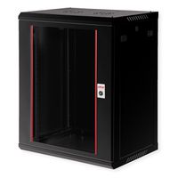ROLINE 19" Boîtier mural Basic Plus 15U, 600x450 LxP noir
