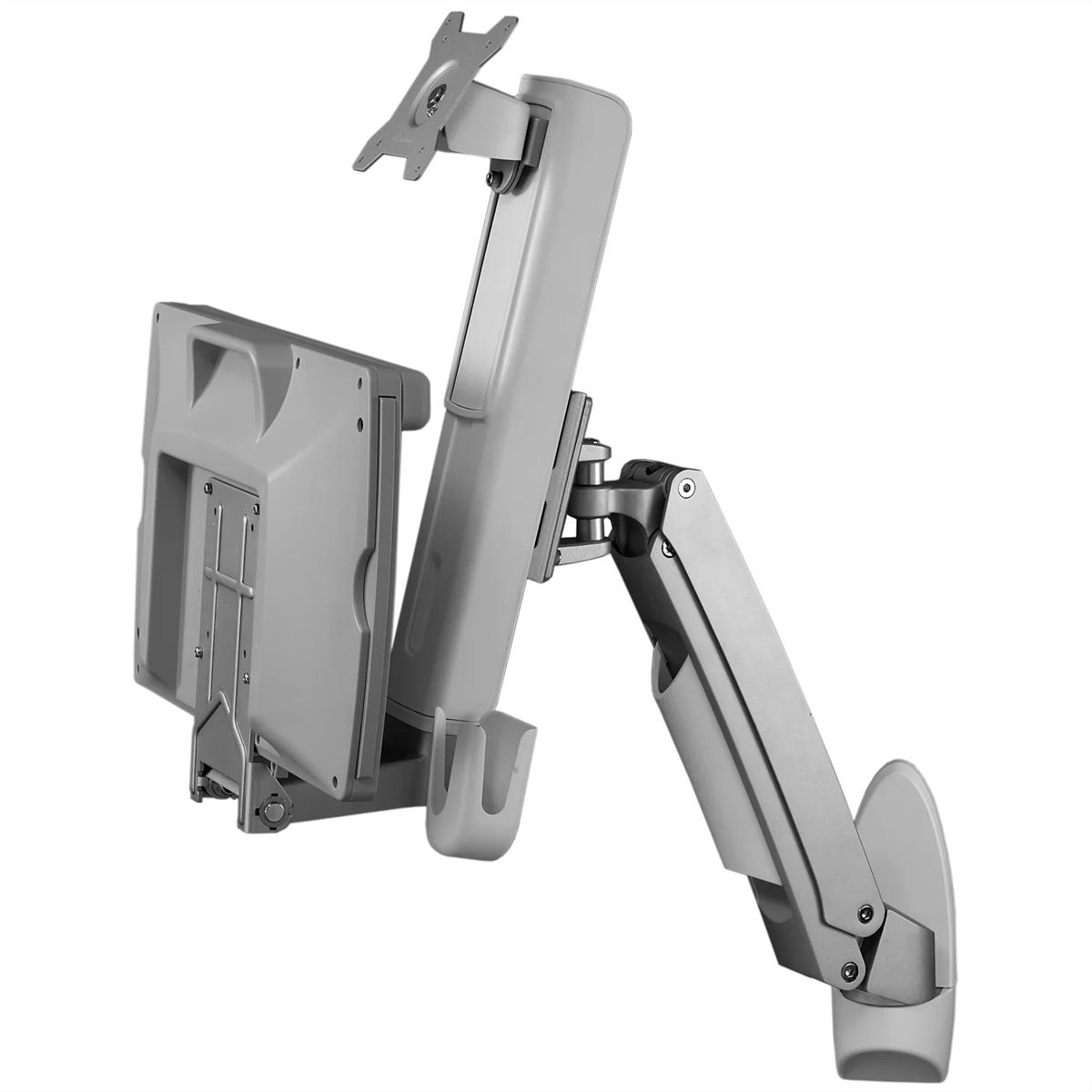 SCHROFF Bras support réglable pour moniteur avec tablette pour clavier (Vamonitor), max. 8 kg
