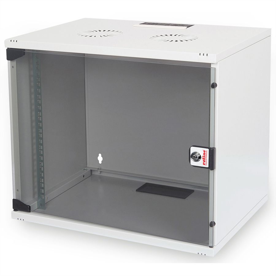 ROLINE 19" Boîtier mural Basic 7U, 540x400 LxP gris, EN KIT