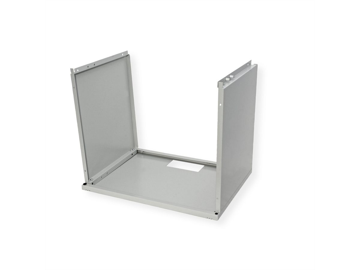 ROLINE 19" Boîtier mural Basic 9U, 540x400 LxP gris, EN KIT