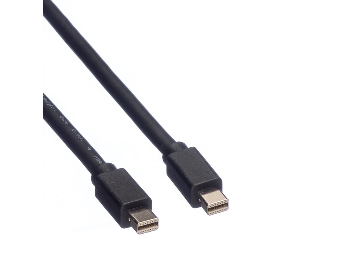 ROLINE Câble DisplayPort Mini DP M - Mini DP M, noir, 3 m