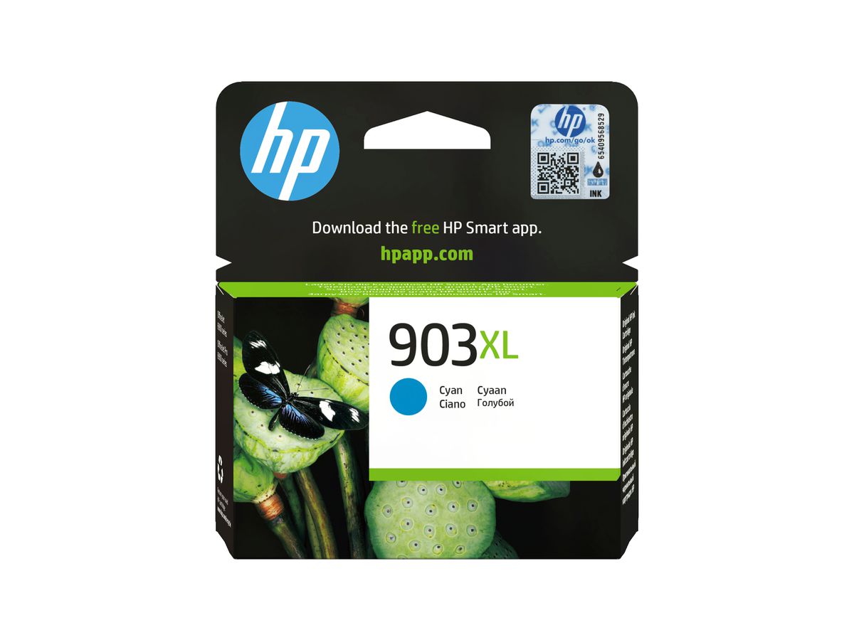 HP 903XL Cartouche d’encre cyan grande capacité authentique