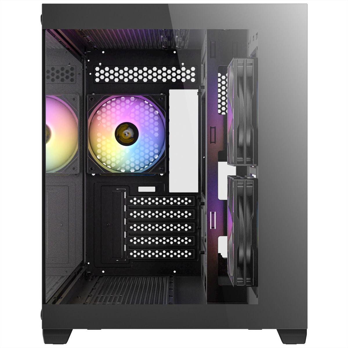 ANTEC CX600M ARGB B Boîtier PC Micro-ATX Gaming PC, noir