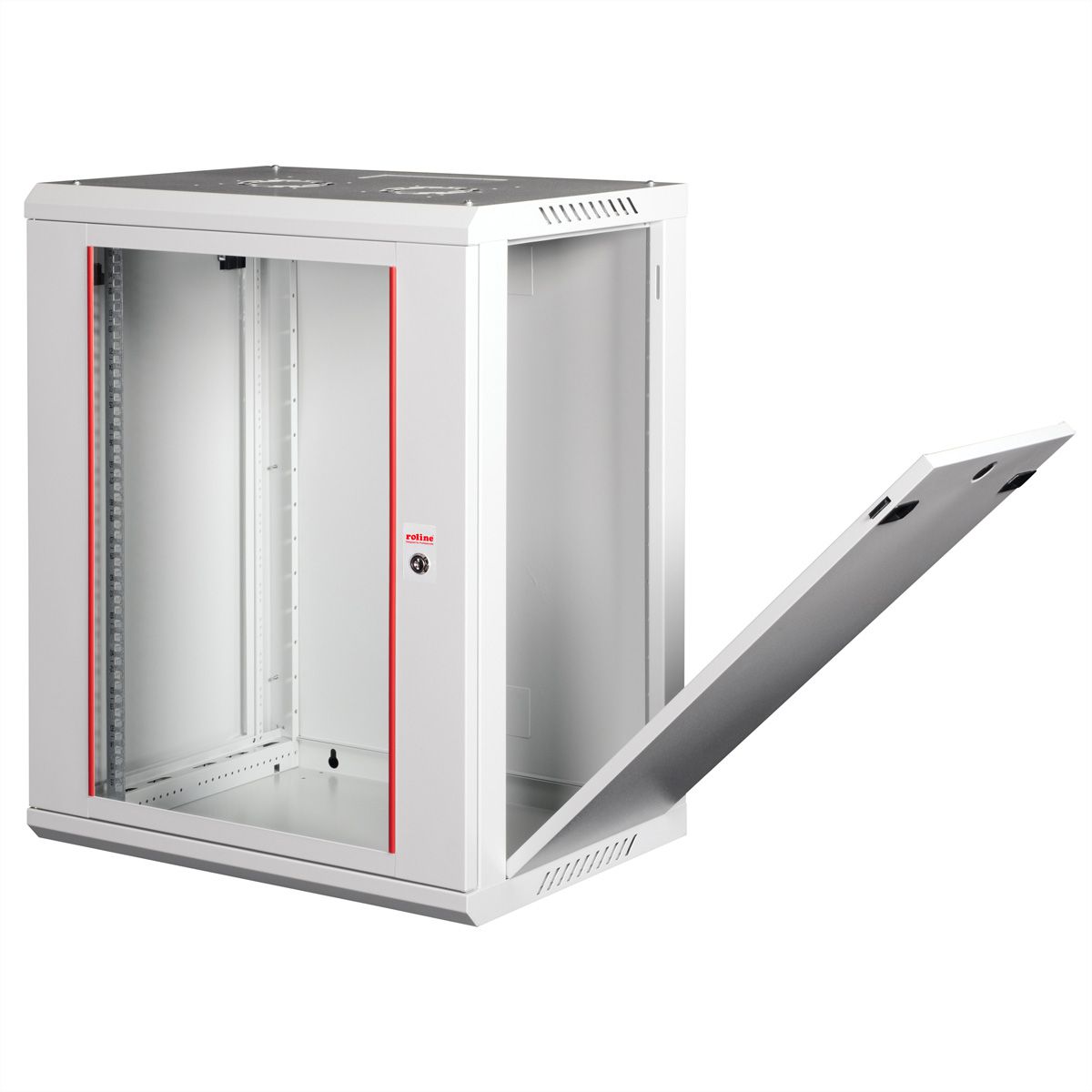 ROLINE 19" Boîtier mural Basic Plus 18U, 600x450 LxP gris