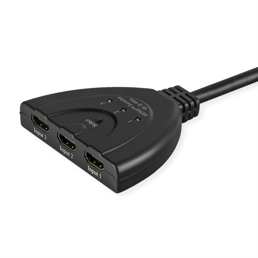 VALUE Switch HDMI, 3 PCs - 1 écran