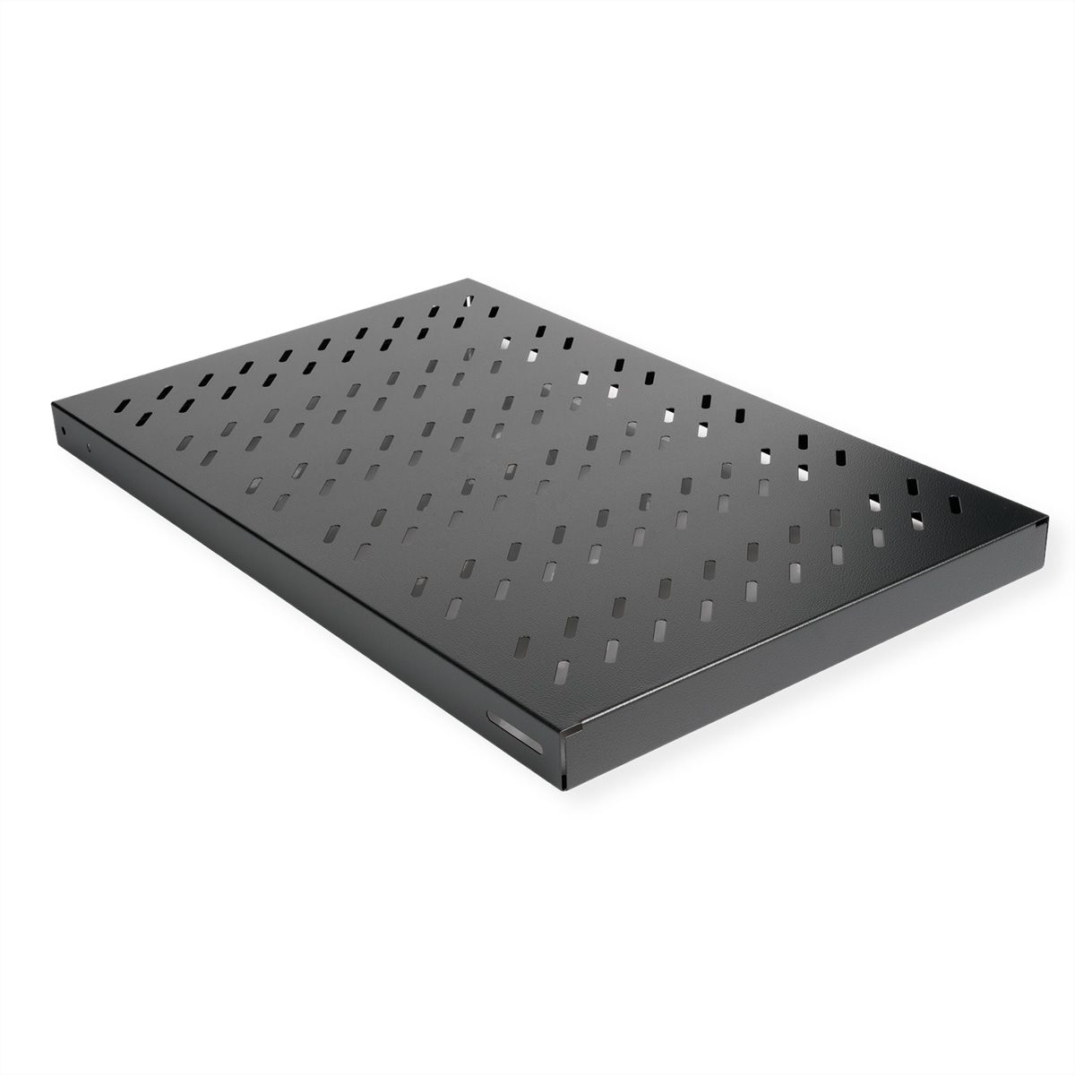 ROLINE 19" Etagère 1U, réglable 700P 50 kg noir