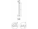 SCHROFF Face avant, profil en U, Refrofit Shielding, 6 U, 2 CV, 2,5 mm, alu, face avant anodisée, face arrière conductrice