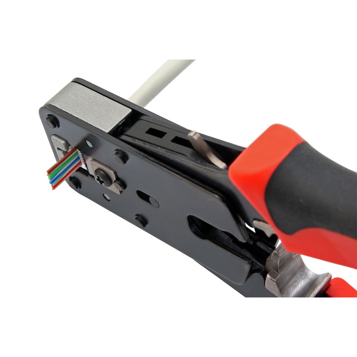VALUE Pince à sertir pour connecteurs modulaires Pass-Through