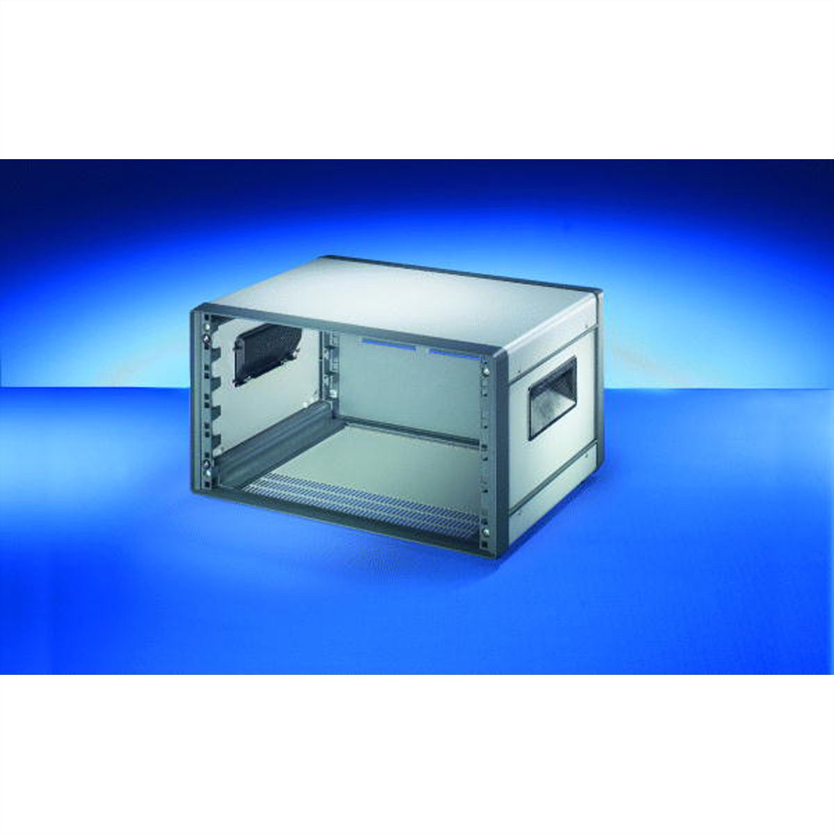 SCHROFF Comptec 19" Desktop Case, non blindé, capot en acier, 6 U, 84 HP, 500 mm