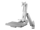 SCHROFF Bras support réglable pour moniteur avec tablette pour clavier (Vamonitor), max. 8 kg