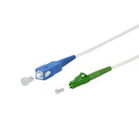 METZ CONNECT OpDAT cordon de brassage, SC-S/LC-S APC OS2, 1 m