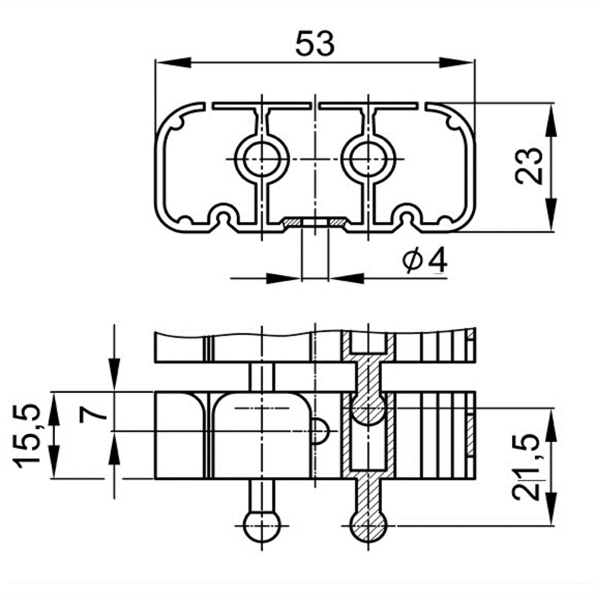 BACHMANN Serpentin de câble Classic argent