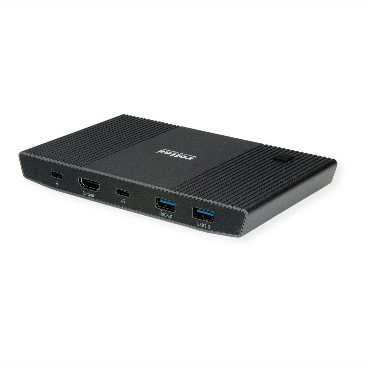 ROLINE Switch KVM, 2 PCs, HDMI 4K, USB