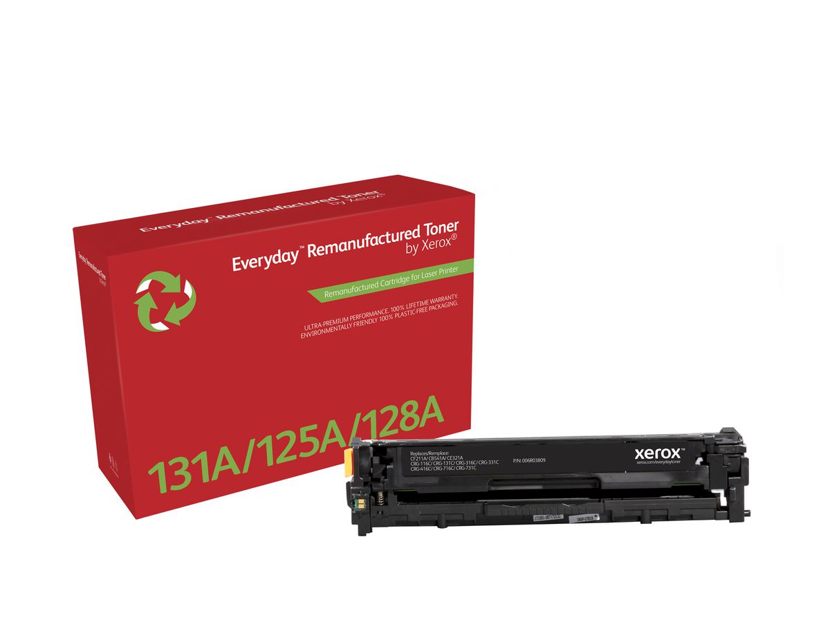 Remanufacturé Everyday Toner Cyan de Xerox pour HP 131A (CF211A), Capacité standard