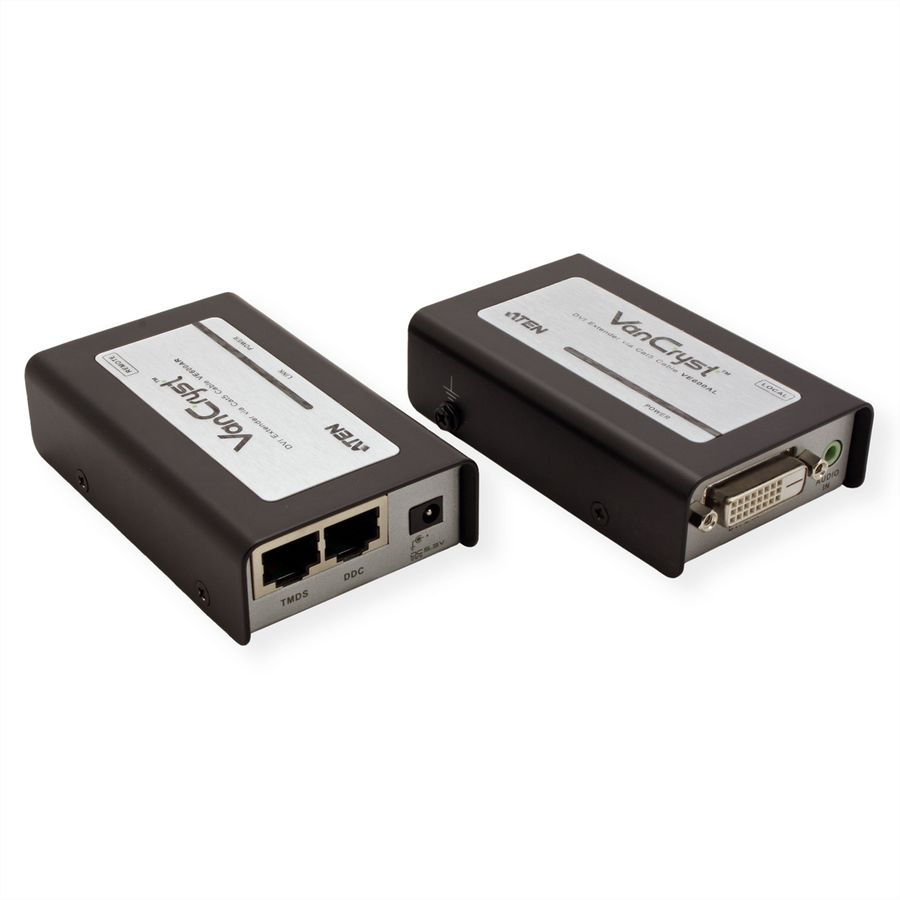 ATEN VE600A Prolongateur DVI, Audio, Cat. 5e, 60m
