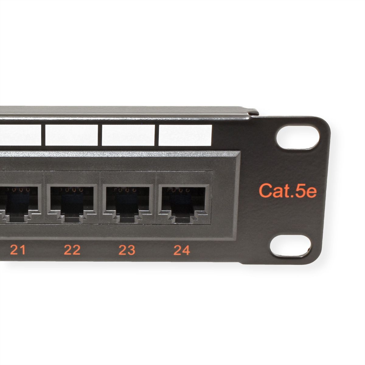 ROLINE Panneau de brassage 19" Cat.5e (Classe D) UTP, 24 ports, noir