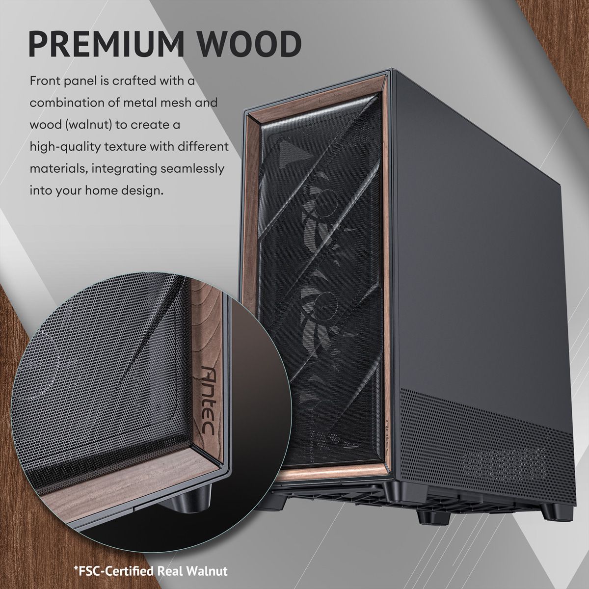ANTEC FLUX PRO EUV Boîtier PC Big / Full Tower ATX, noir