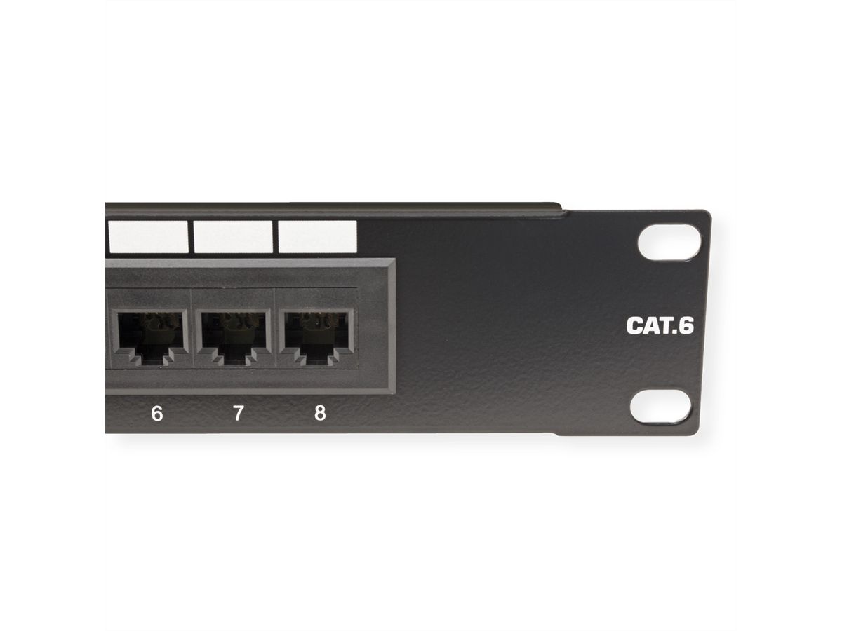 TRENDnet TC-P08C6 Panneau de brass. 10" 8 ports Cat. 6 non-blindé