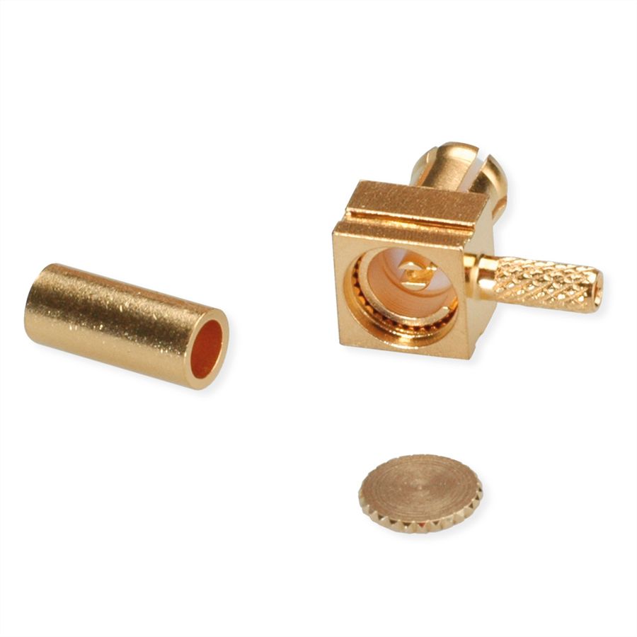TELEGÄRTNER Connecteur MCX à angle droit pour RG-178B/U