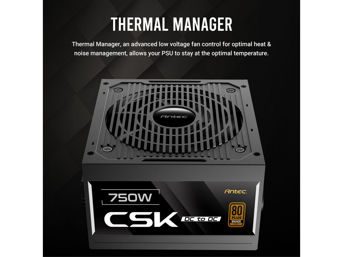 ANTEC CSK750DC Alimentation 750W