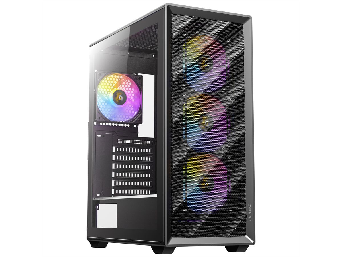 ANTEC AX85 ARGB Boîtier PC Midi Tower Gaming ATX, noir