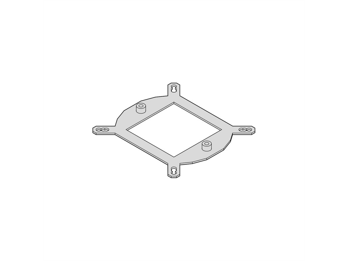 Support de montage SCHROFF Interscale pour conducteur thermique flexible (FHC) de 70 mm, CPU Intel