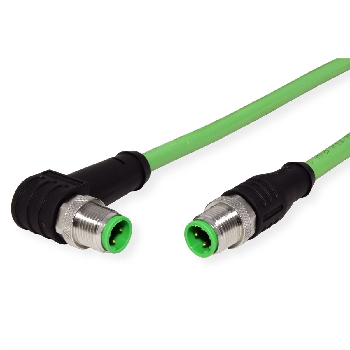 METZ CONNECT Câble Ethernet industriel M12, codage D, 2 m