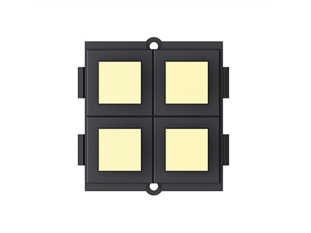 BACHMANN Module Custom Bouton-poussoir Preset, 4 voies EIB / KNX