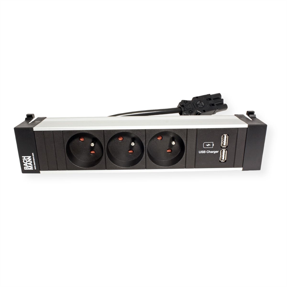 BACHMANN Power Frame 3xUTE, 1x chargeur USB double