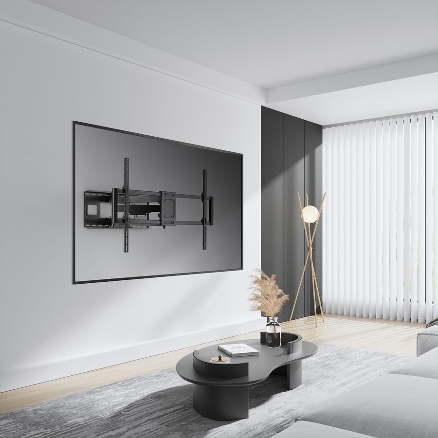 VALUE Support mural pour écrans LCD, flexible, < 120kg, < 304.8cm / 120"