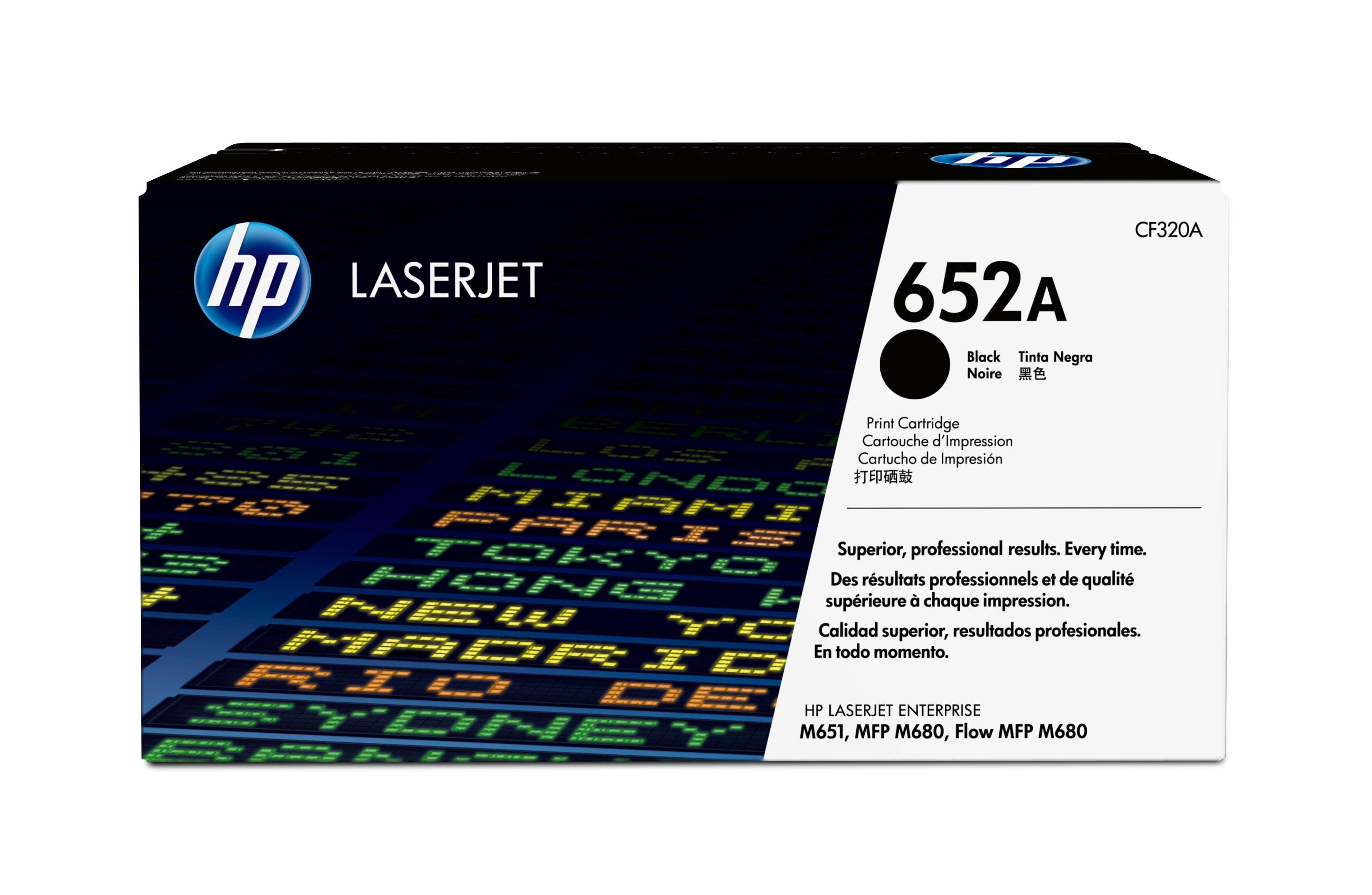 HP 652A toner noir LaserJet authentique
