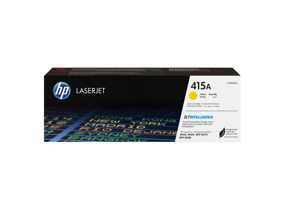 HP 415A Toner jaune LaserJet authentique