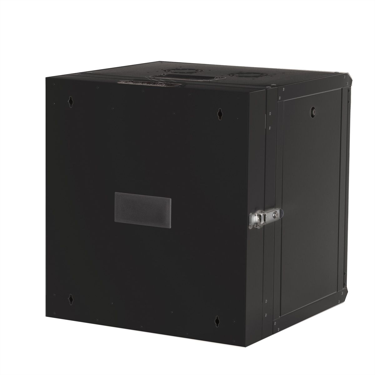ROLINE 19" Boîtier mural Pro 12U, 600x600 LxP pivotant en 2 parties noir