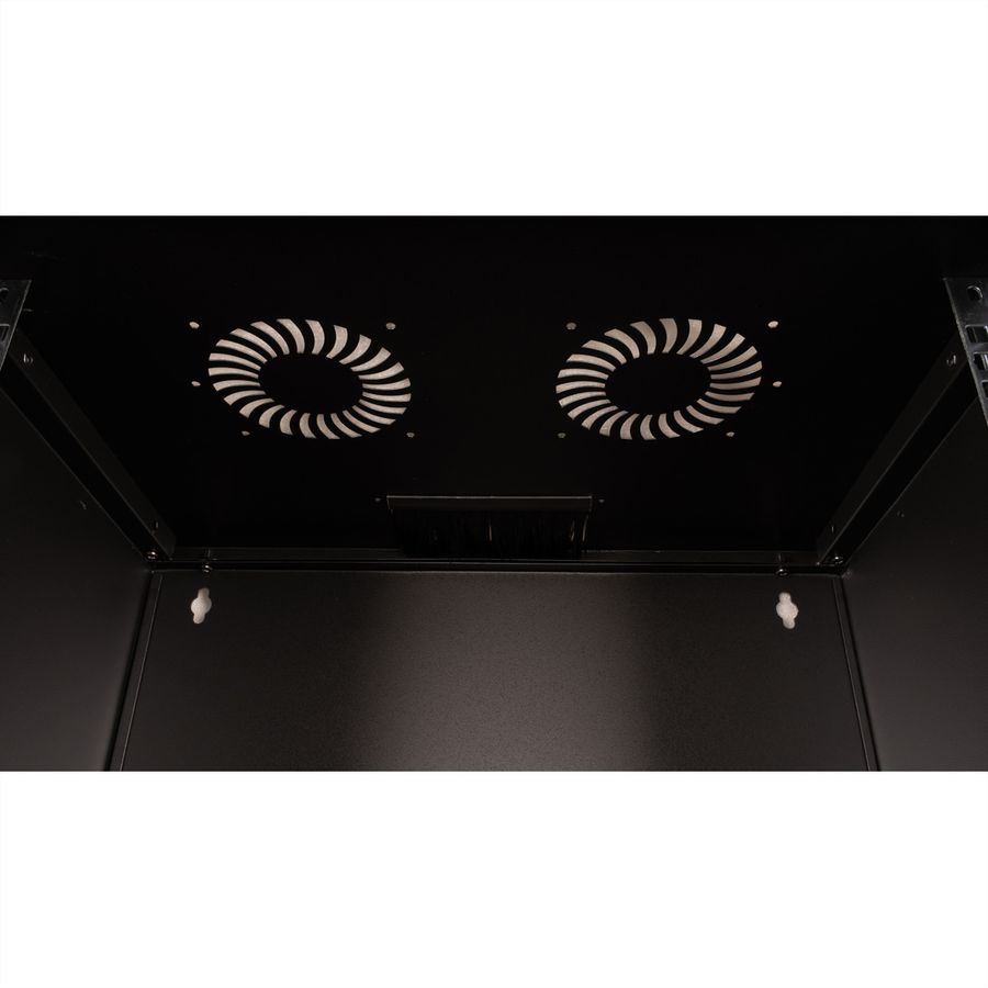 ROLINE 19" Boîtier mural Basic 12U, 540x400 LxP En kit noir