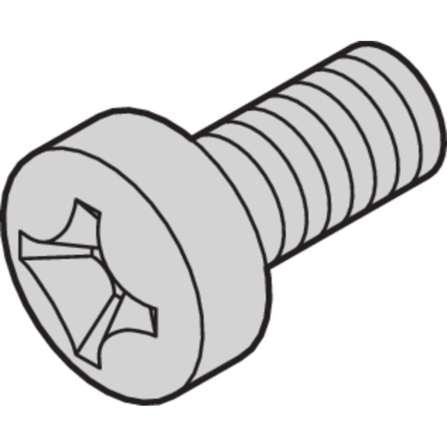 Vis à tête cylindrique SCHROFF, 100 pièces, M6 x 12, vitesse régulée et fonction surveillée