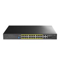 CUDY GS1018PS2 Switch 16 ports Gigabit PoE+, 2x RJ45 Uplink, 2x SFP, 200W