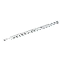 Glissière télescopique SCHROFF universelle, 1 U, 356L
