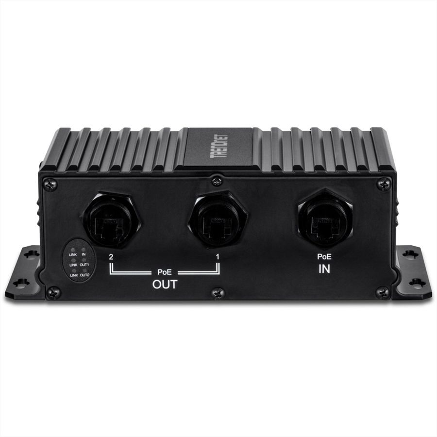 TRENDnet TI-EU120 Extenseur UPoE Gigabit extérieur industriel à 2 ports