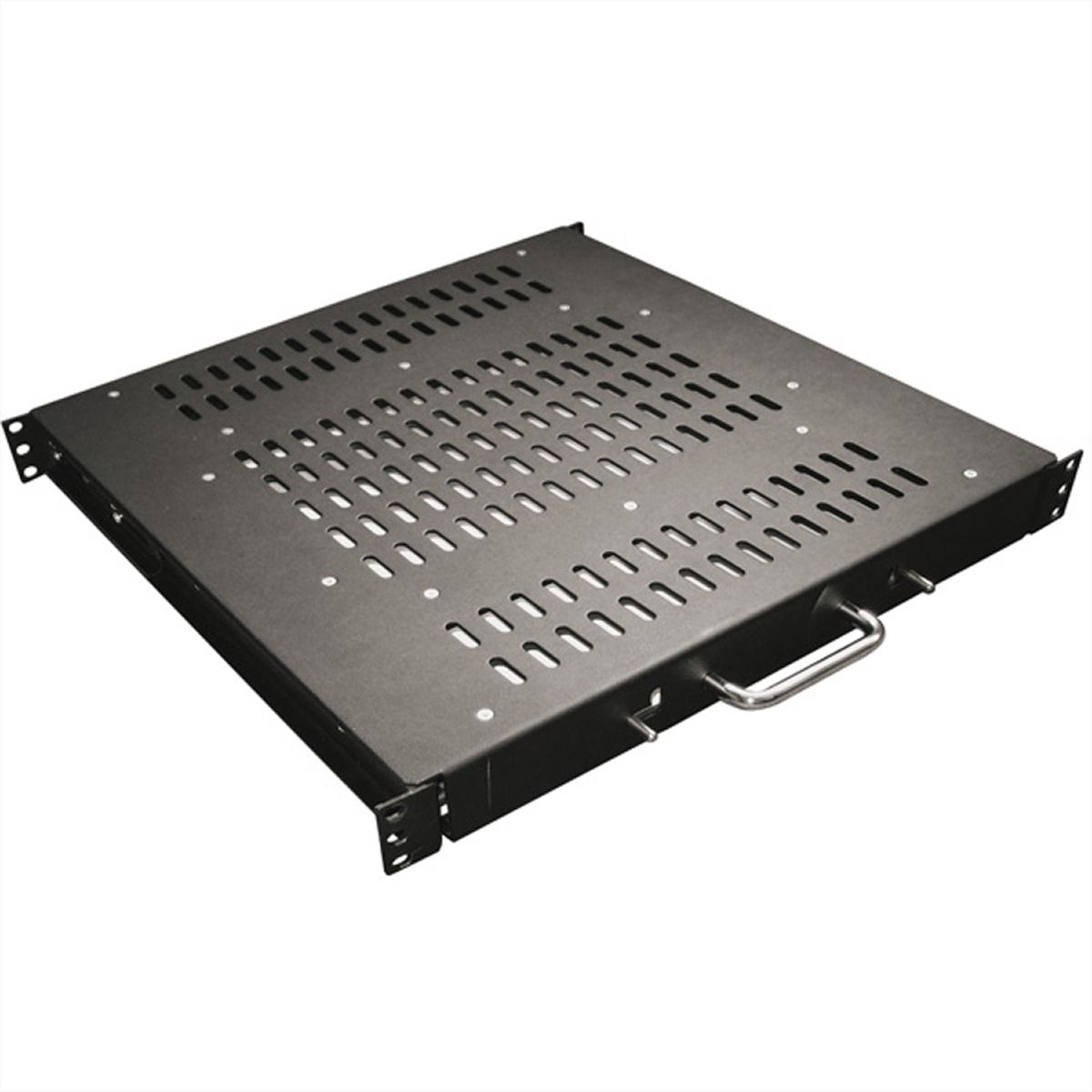 CONTEG Etagère 19" télescopique, 435 x 505 mm, 80kg