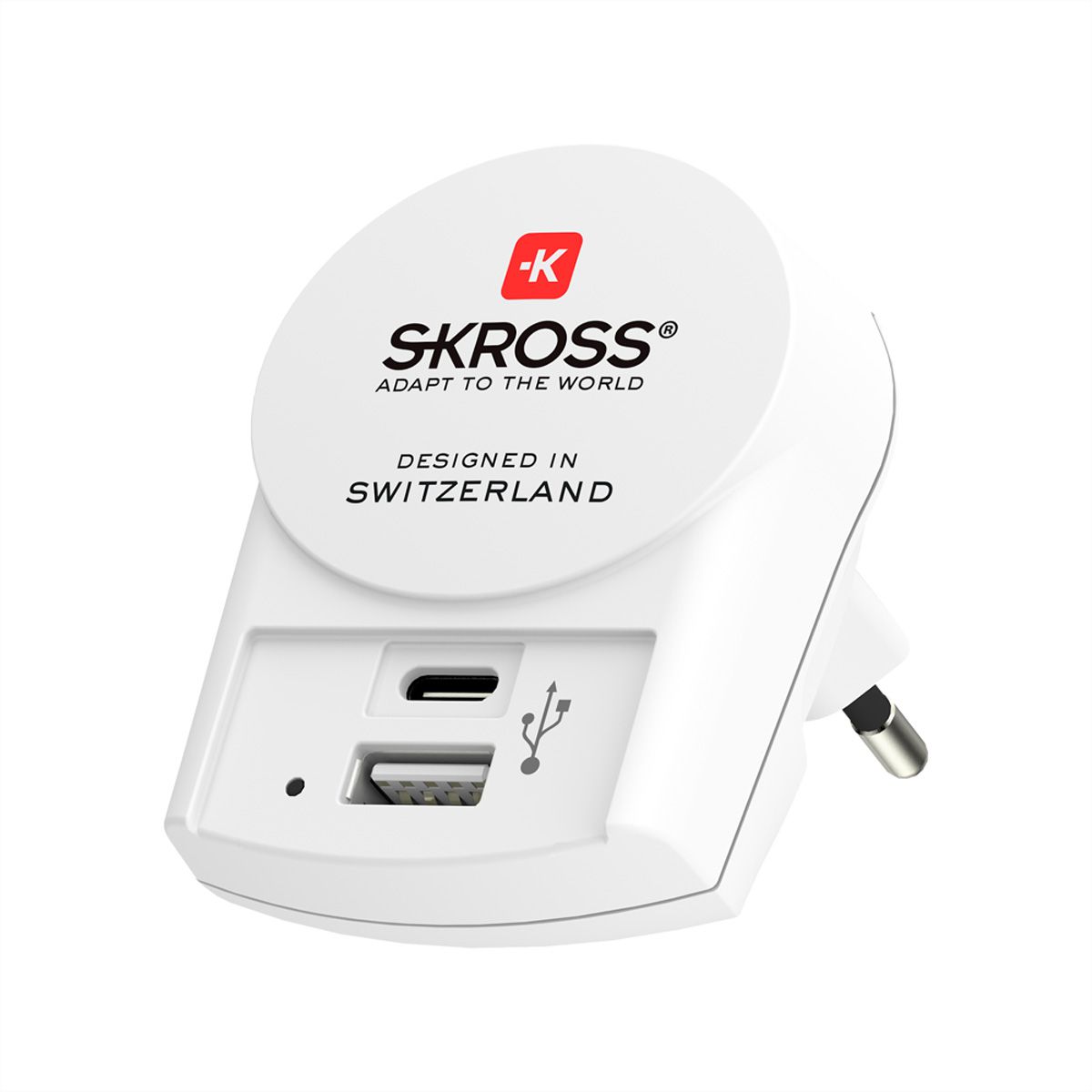 SKROSS PRO AC30PD White Adaptateur de voyage, monde