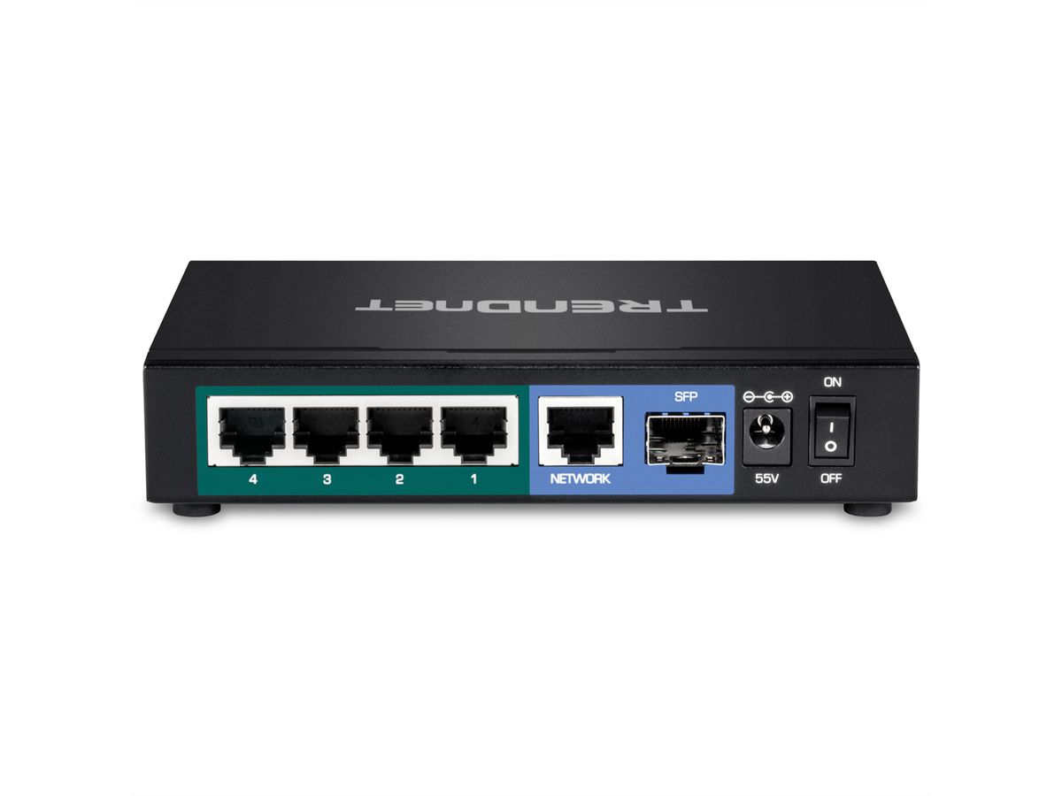 TRENDnet TPE-TG611 Switch PoE+ Gigabit à 6 ports