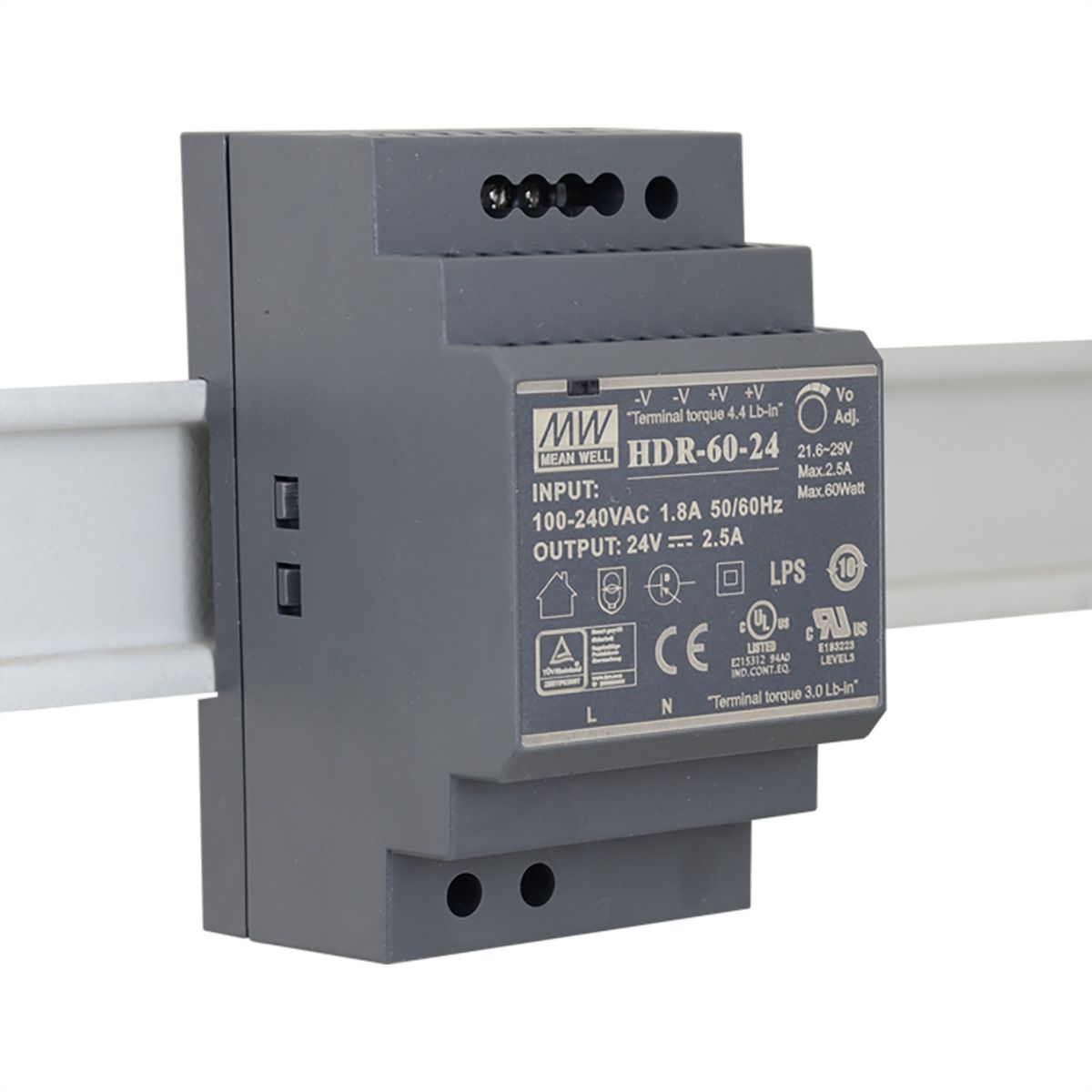 EXSYS EX-6973 HDR-60-24 Adaptateur secteur