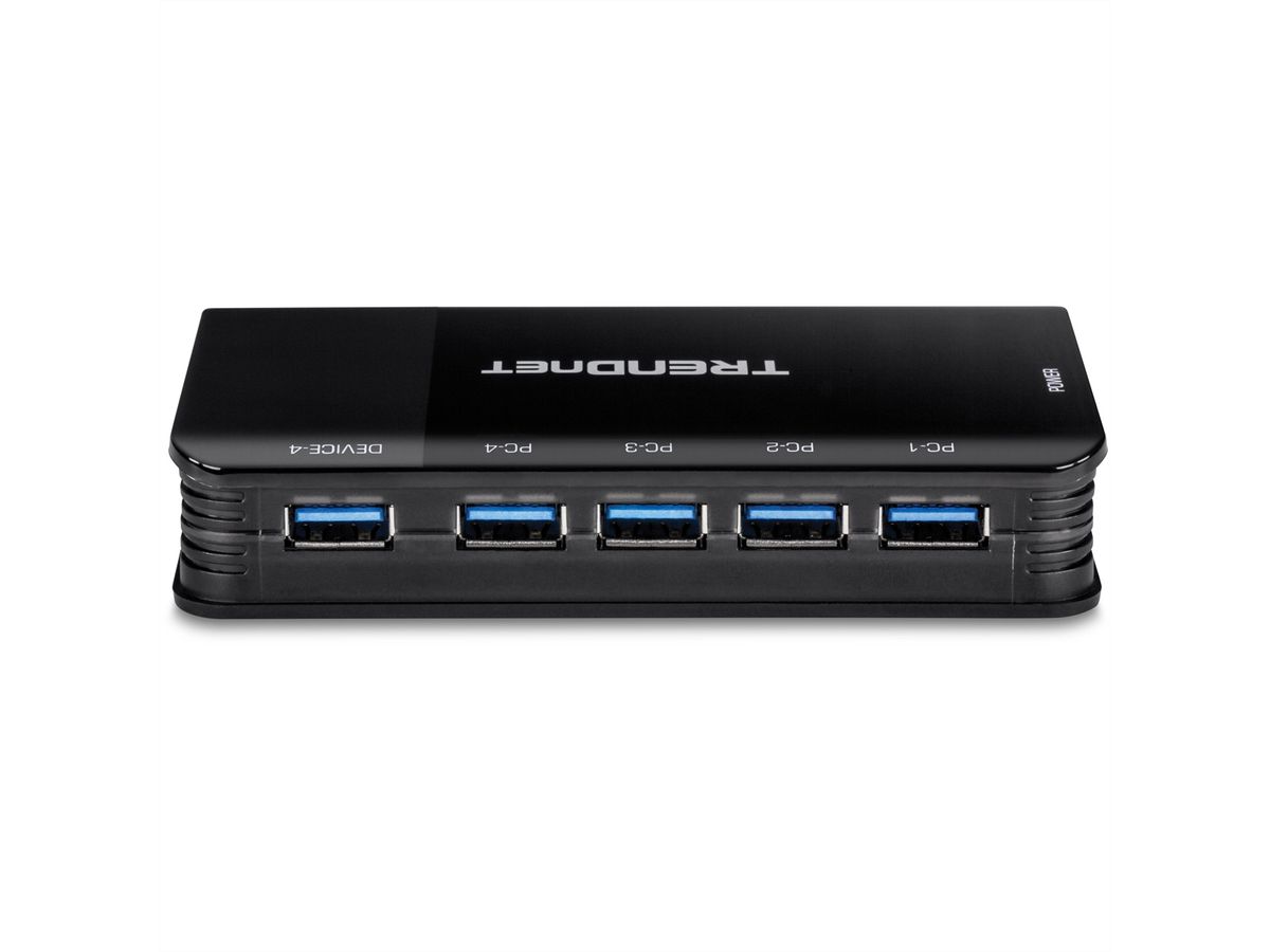 TRENDnet TK-U404 Switch USB 3.1 de partage à 4 ports pour 4 ordinateurs