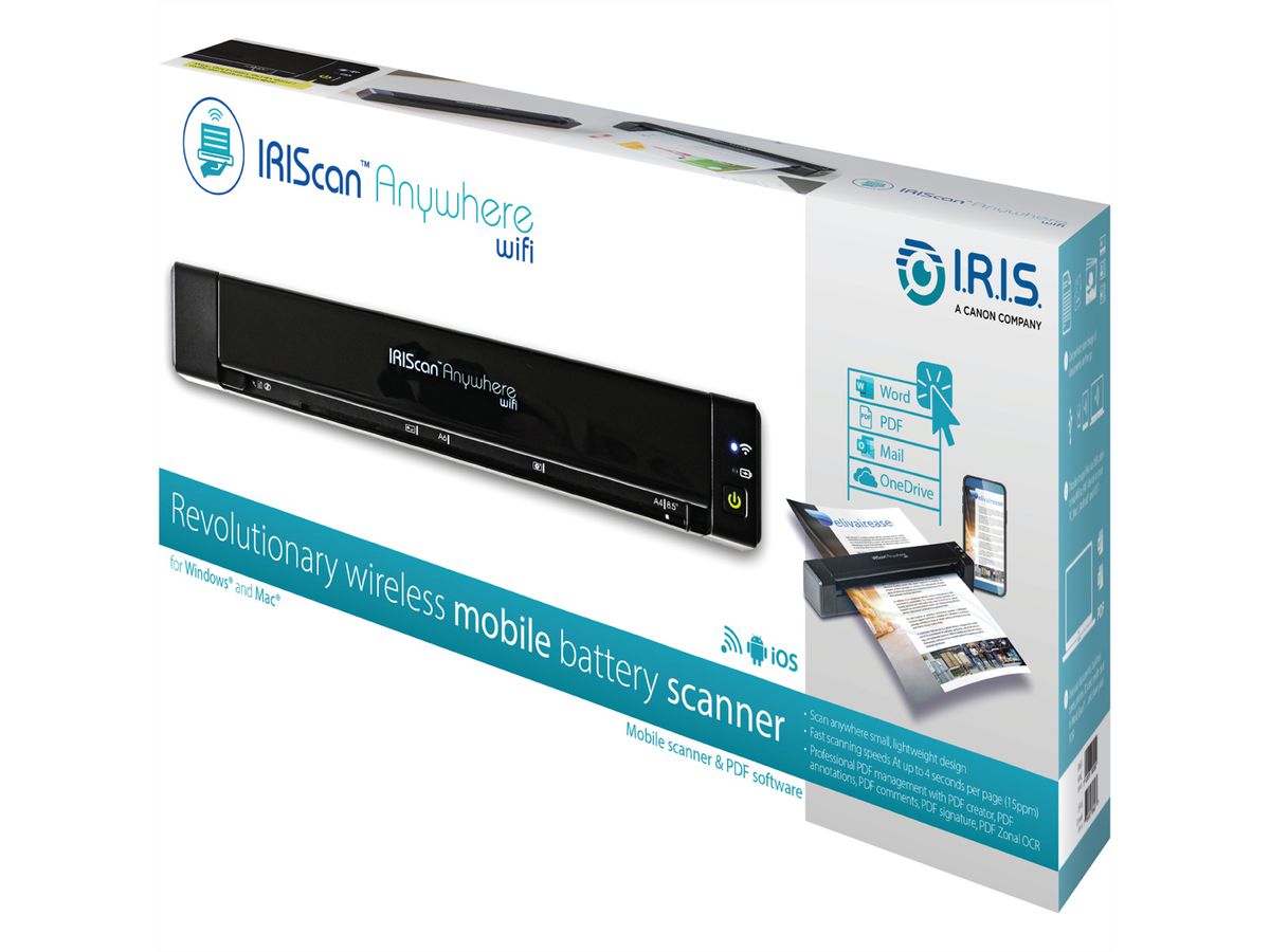 IRISCan Anywhere 6 WIFI Simplex 15PPM