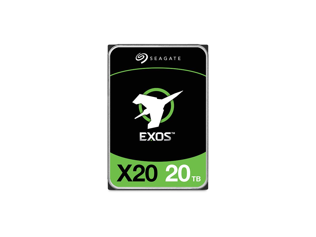 Seagate Enterprise Exos X20 disque dur 20 To 7200 tr/min 3.5" SAS