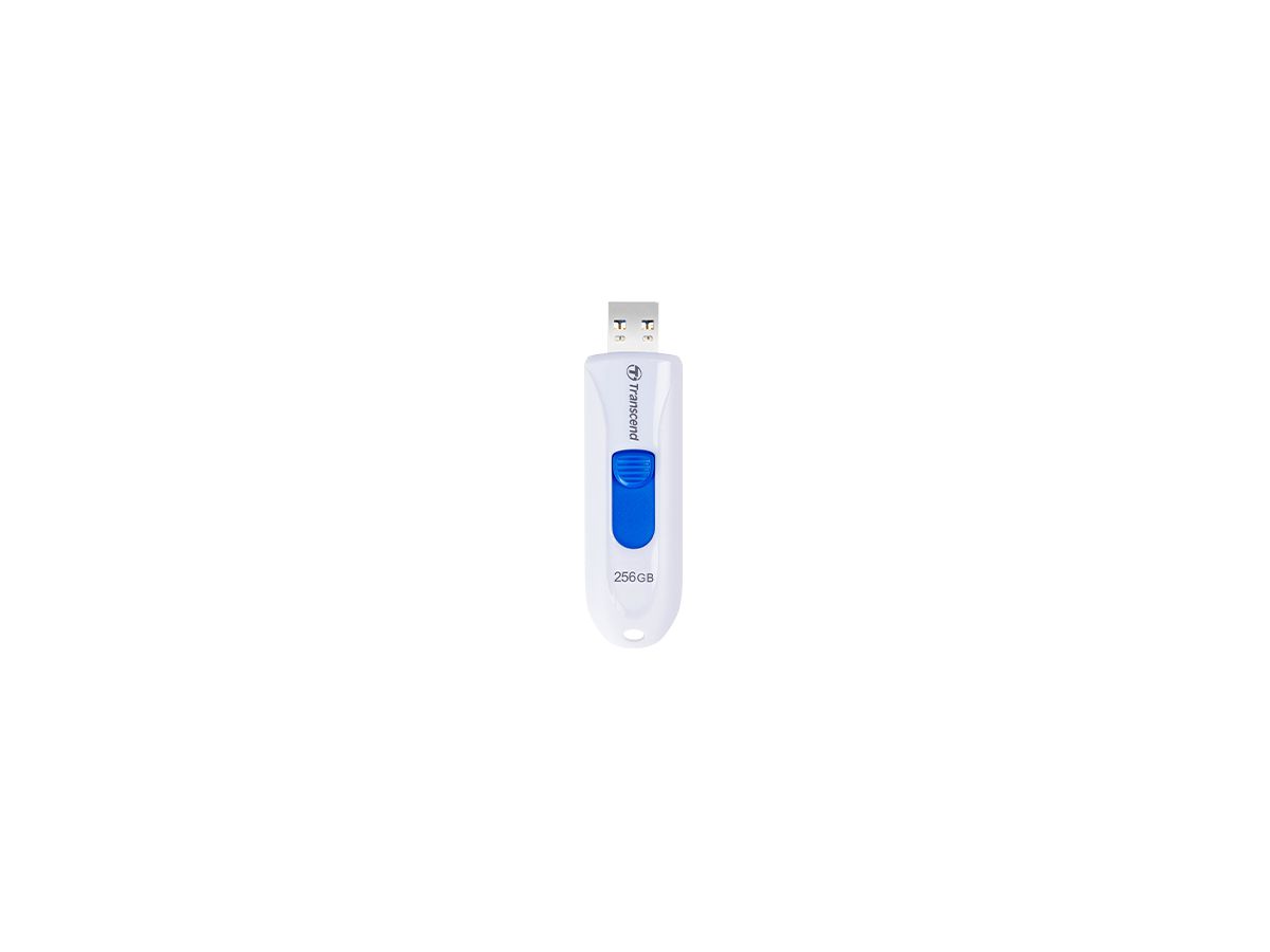 Transcend JetFlash 790 lecteur USB flash 256 Go USB Type-A 3.2 Gen 1 (3.1 Gen 1) Blanc