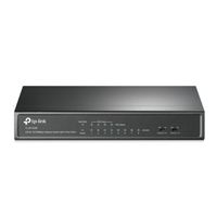 TP-LINK 8-port 10/100 PoE Switch Commutateur de réseau non géré Connexion Ethernet, supportant l'alimentation via ce port (PoE) Noir