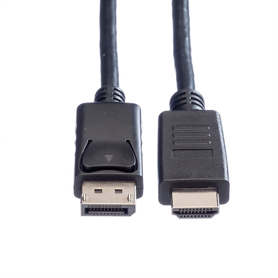 ROLINE GREEN Câble DisplayPort DP - HDTV, M/M, noir, 1 m