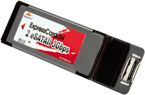 Cartes d'interfaces ExpressCard