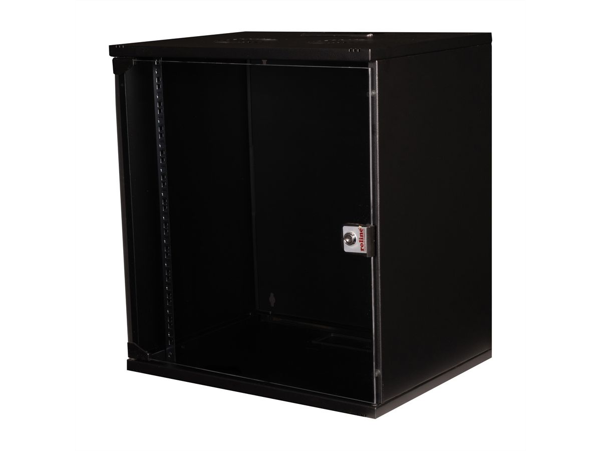 ROLINE 19" Boîtier mural Basic 12U, 540x400 LxP En kit noir